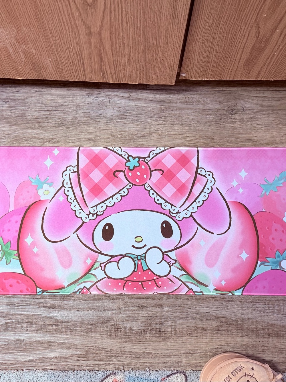 My Melody desk mat
